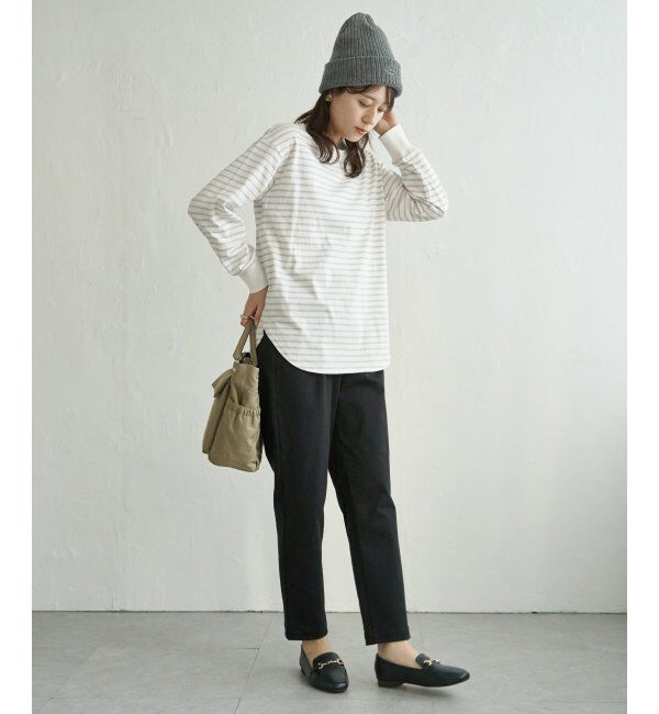 ikka「【雑誌InRed11月号掲載】GOKU楽パンツ テーパード【親子コーデ】」|その他|