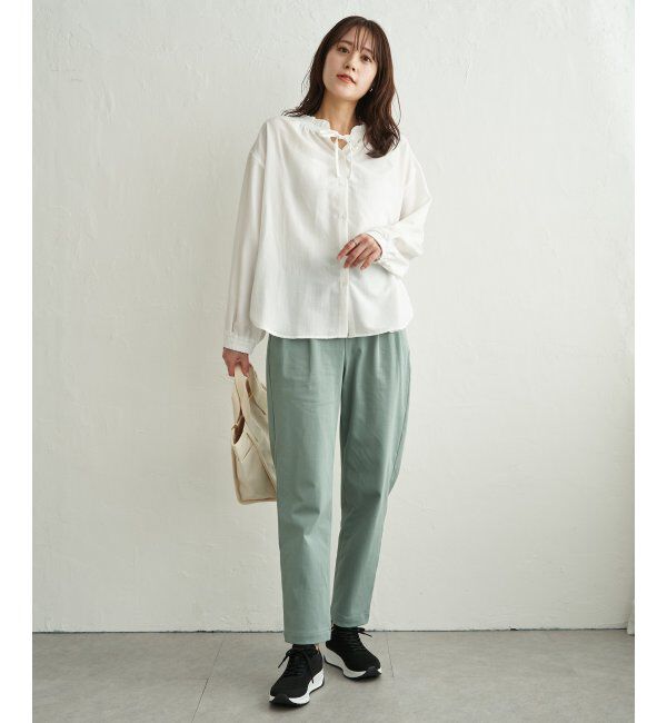 ikka「【雑誌InRed11月号掲載】GOKU楽パンツ テーパード【親子コーデ】」|その他|