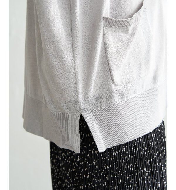 ikka「洗えるさらっとVネックカーディガン」|その他|