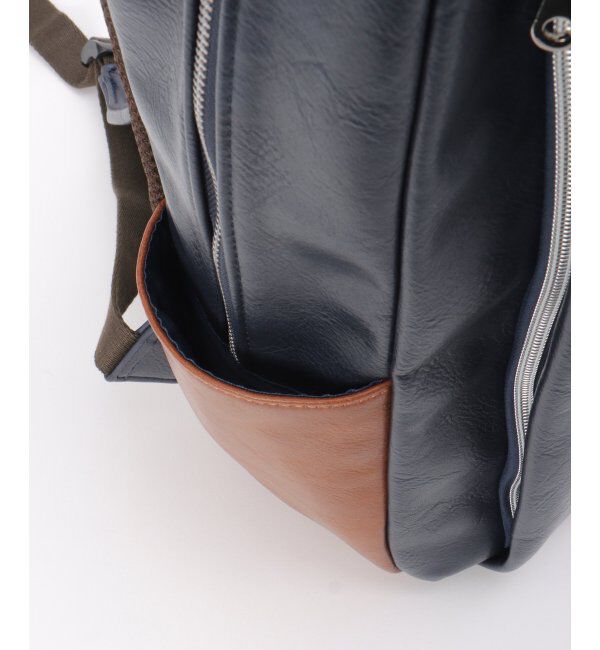 ikka「GPレザータッチバックパック」|その他|