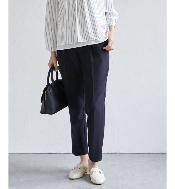 IKKA LOUNGE「【洗濯機で洗える／セットアップ対応】ウォッシャブルテーパードパンツ」|その他|