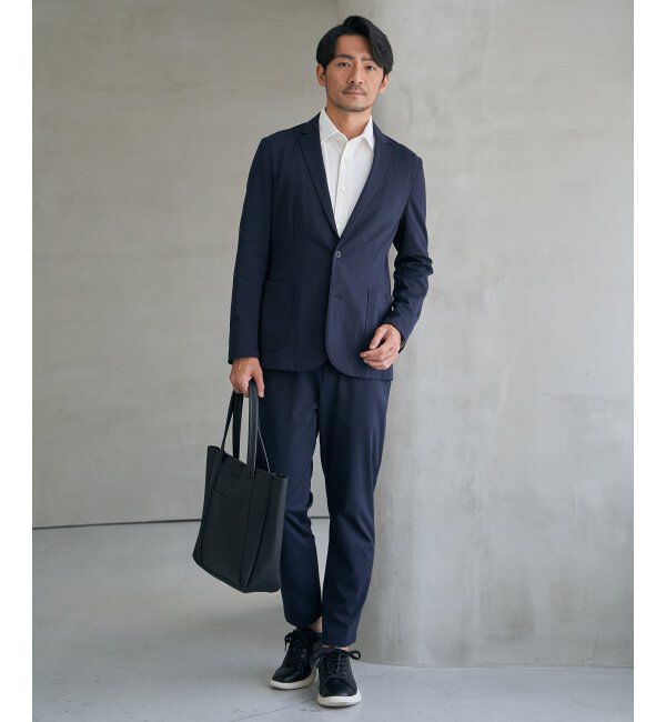 IKKA LOUNGE「GOKU楽ワークワッフルスイスカラーシャツ」|シャツ・ブラウス|