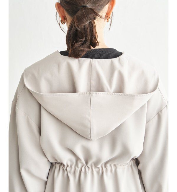 ikka「UVドロストフードガウン」|その他|