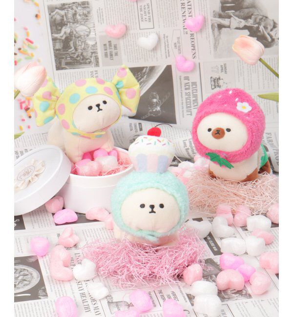 Lbc with Life「PLUFFY かぶりもの キャンディ」|クッション・クッションカバー|