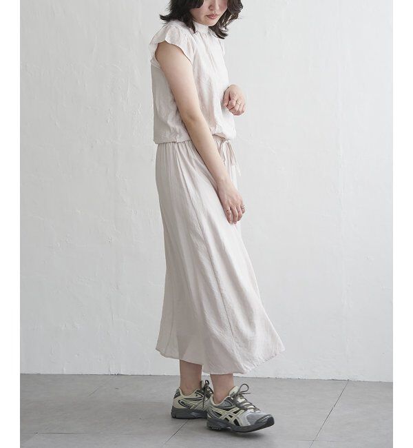 VENCE share style「RNオーガンプチハイネックワンピース」|ワンピース|