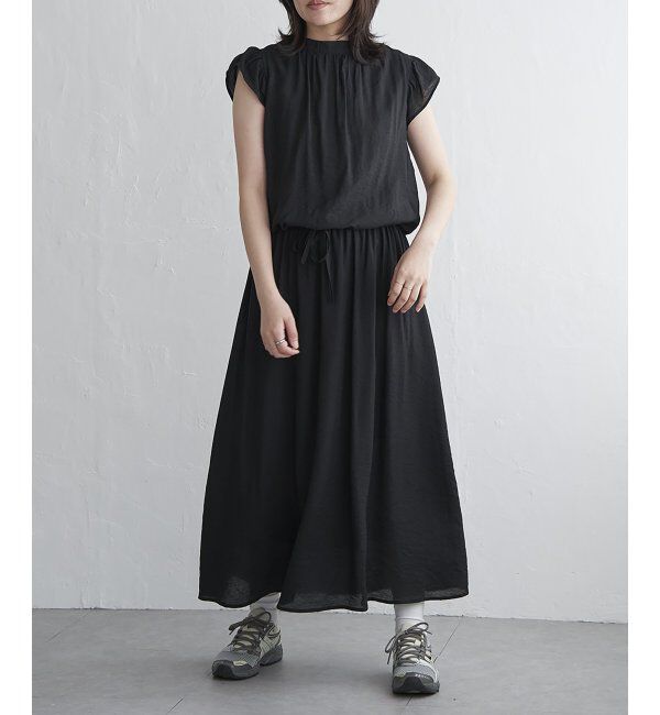 VENCE share style「RNオーガンプチハイネックワンピース」|ワンピース|