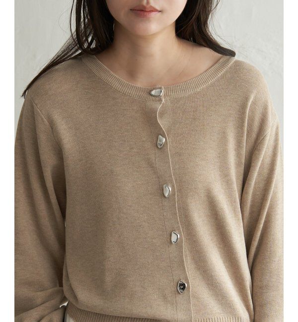 VENCE share style「ニュアンスボタンカーディガン」|カーディガン|