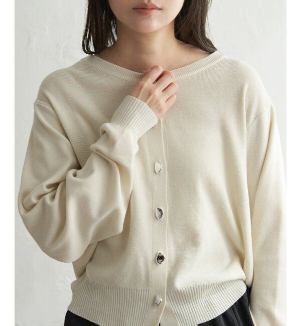 VENCE share style「ニュアンスボタンカーディガン」|カーディガン|
