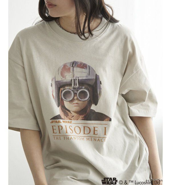 VENCE share style「USED風 STAR WARS スターウォーズ プリントTシャツ」|Tシャツ・カットソー|ホワイト