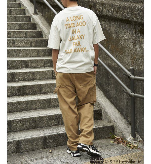 VENCE share style「USED風 STAR WARS スターウォーズ プリントTシャツ」|Tシャツ・カットソー|