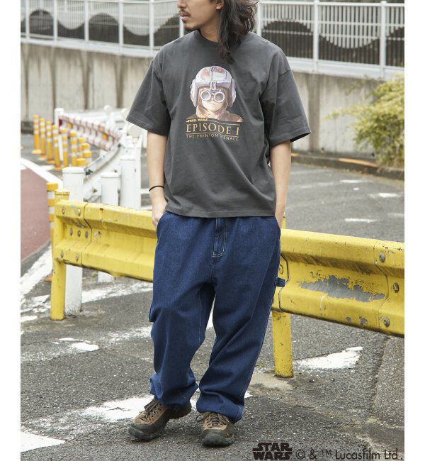 VENCE share style「USED風 STAR WARS スターウォーズ プリントTシャツ」|Tシャツ・カットソー|