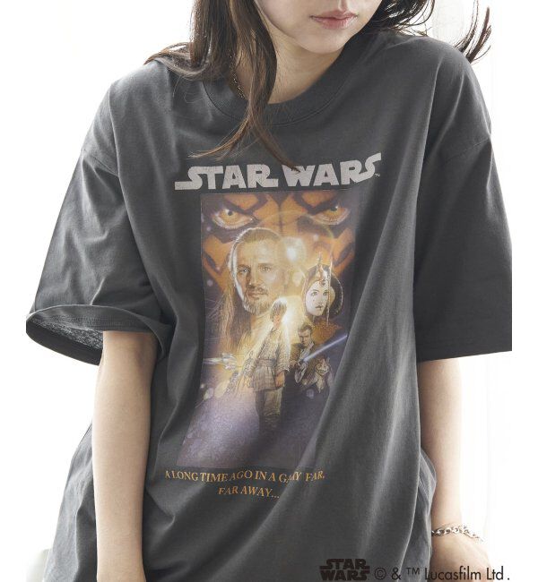 VENCE share style「USED風 STAR WARS スターウォーズ プリントTシャツ」|Tシャツ・カットソー|