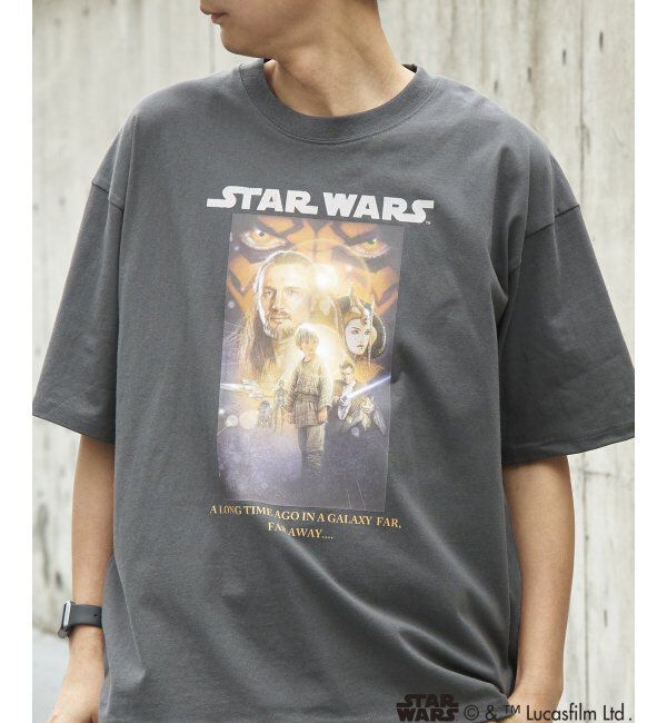 VENCE share style「USED風 STAR WARS スターウォーズ プリントTシャツ」|Tシャツ・カットソー|