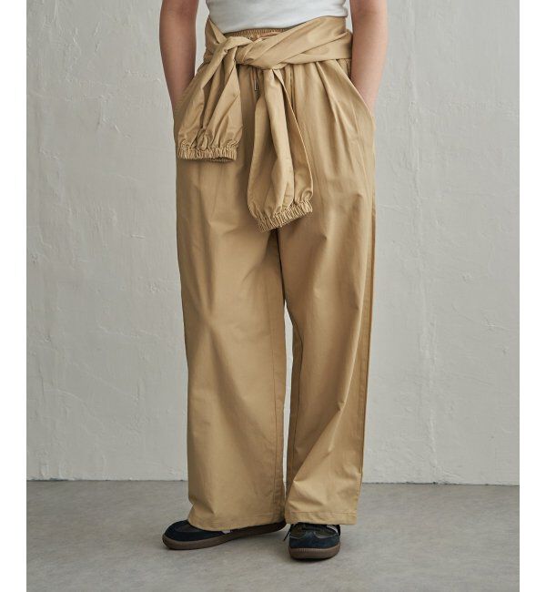 VENCE share style「ウエスト巻きジョガーパンツ」|デニム|