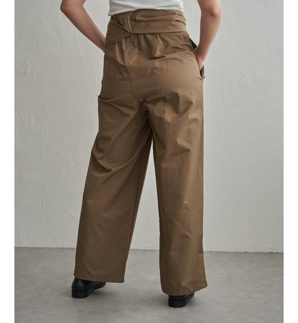 VENCE share style「ウエスト巻きジョガーパンツ」|デニム|