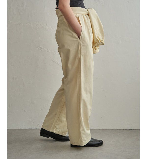 VENCE share style「ウエスト巻きジョガーパンツ」|デニム|