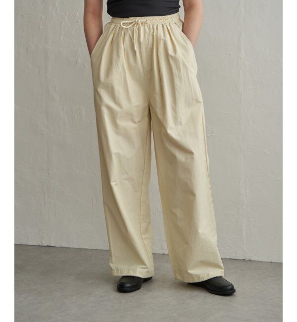 VENCE share style「ウエスト巻きジョガーパンツ」|デニム|