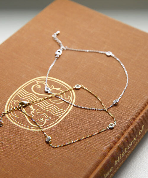 colleca la「ストーン付チェーンアンクレット」|アンクレット|