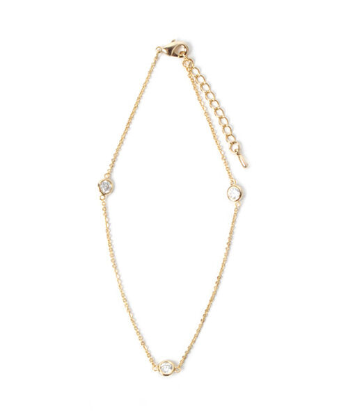 colleca la「ストーン付チェーンアンクレット」|アンクレット|