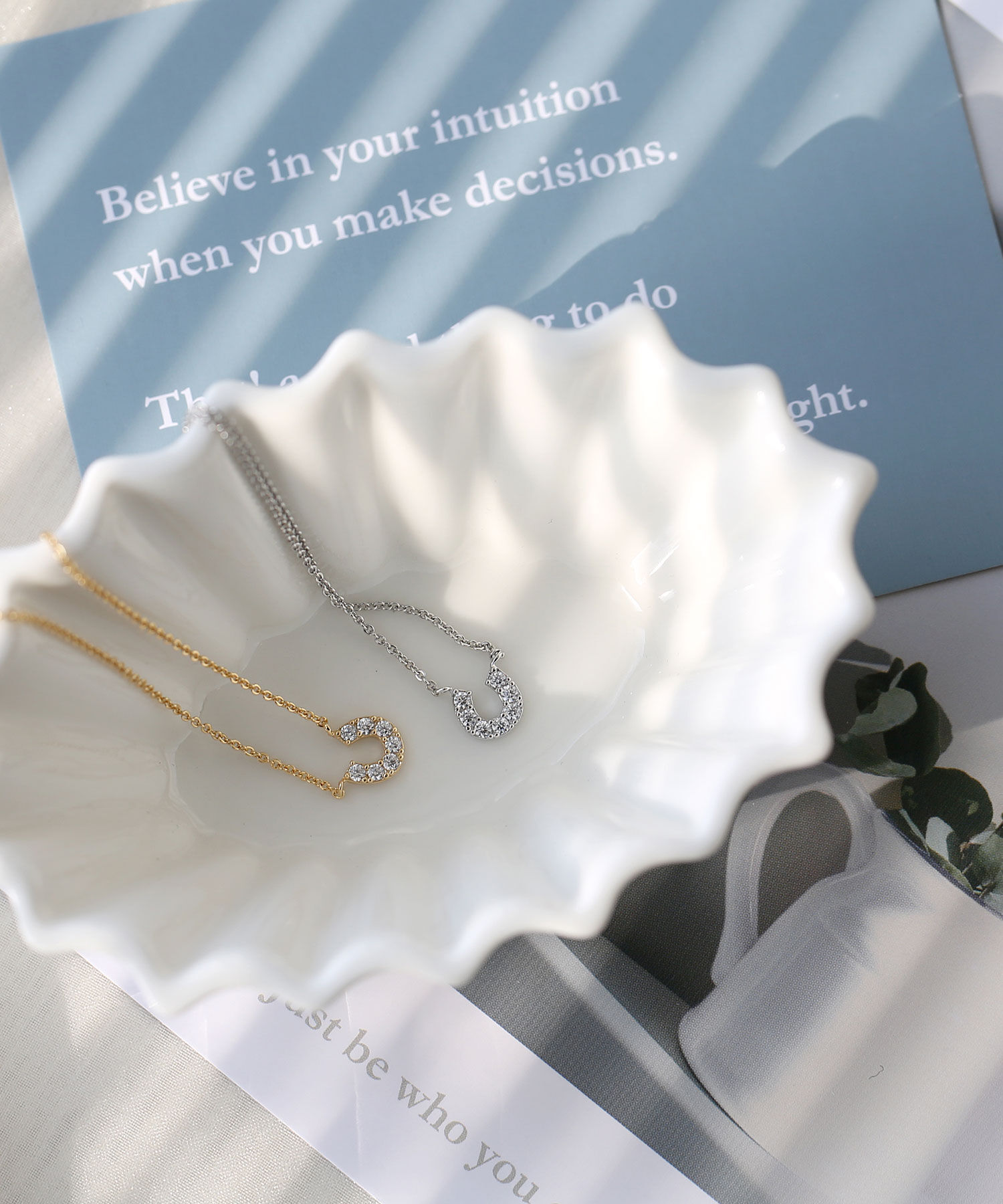 colleca la「ストーン付き ホースシューアンクレット」|アンクレット|