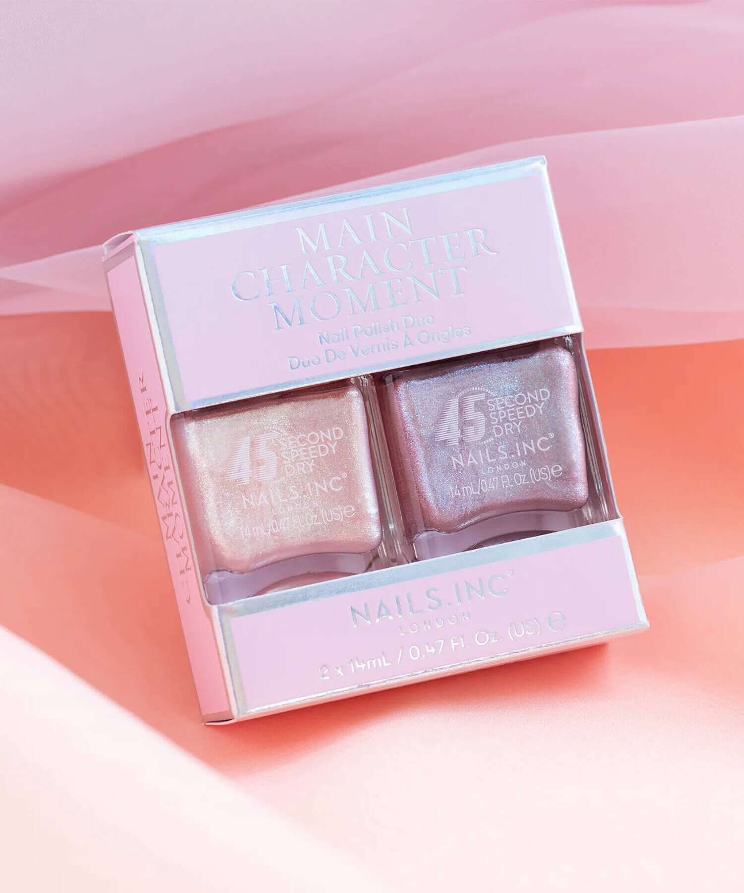 NAILS INC「45 SECOND SPEEDY Main Character Moment Duo」|ネイルカラー|