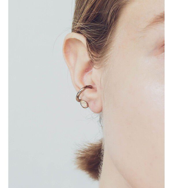 ete「ビジュー ピークカフ」|イヤーカフ|