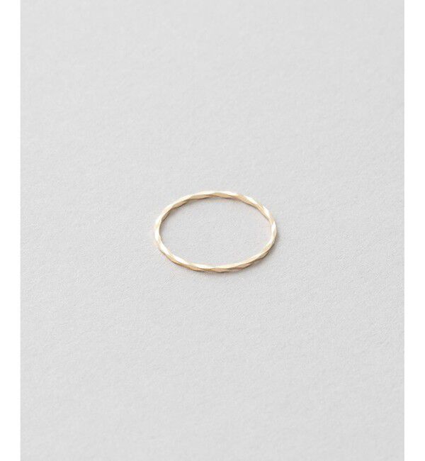 Jouete「[WEB LIMITED] K10YG リング カット」|リング|