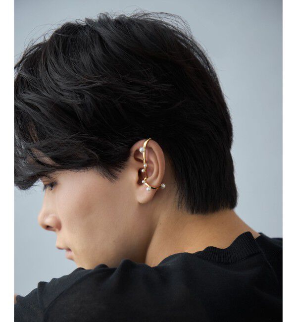 Jouete「[トーンカフス] パール」|イヤーカフ|