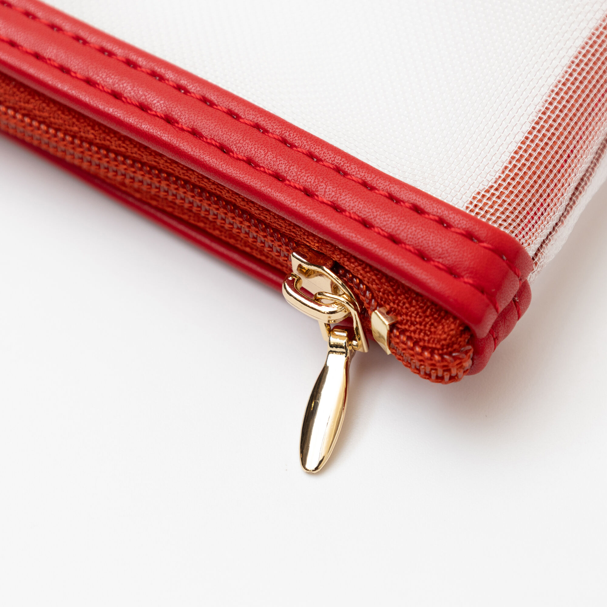  「FEDELE MESH ミニフラットポーチ」|ポーチ|