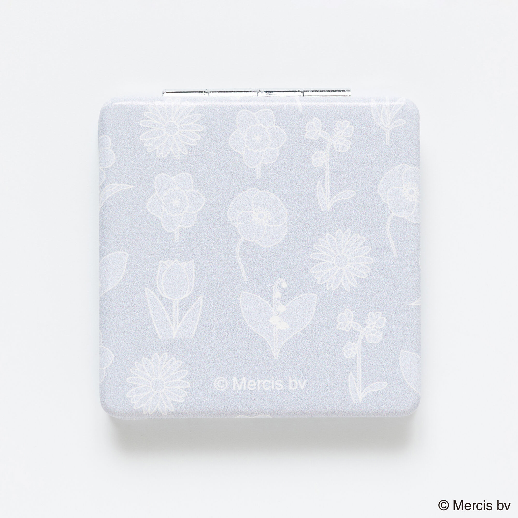  「MIFFY FLOWER APPLIQUE コンパクトミラー」|その他|