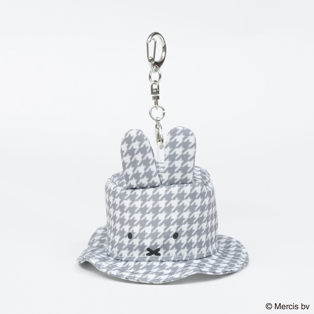  「MIFFY Chidori＆Monotone MINI ハットチャーム」|チャーム・キーホルダー|