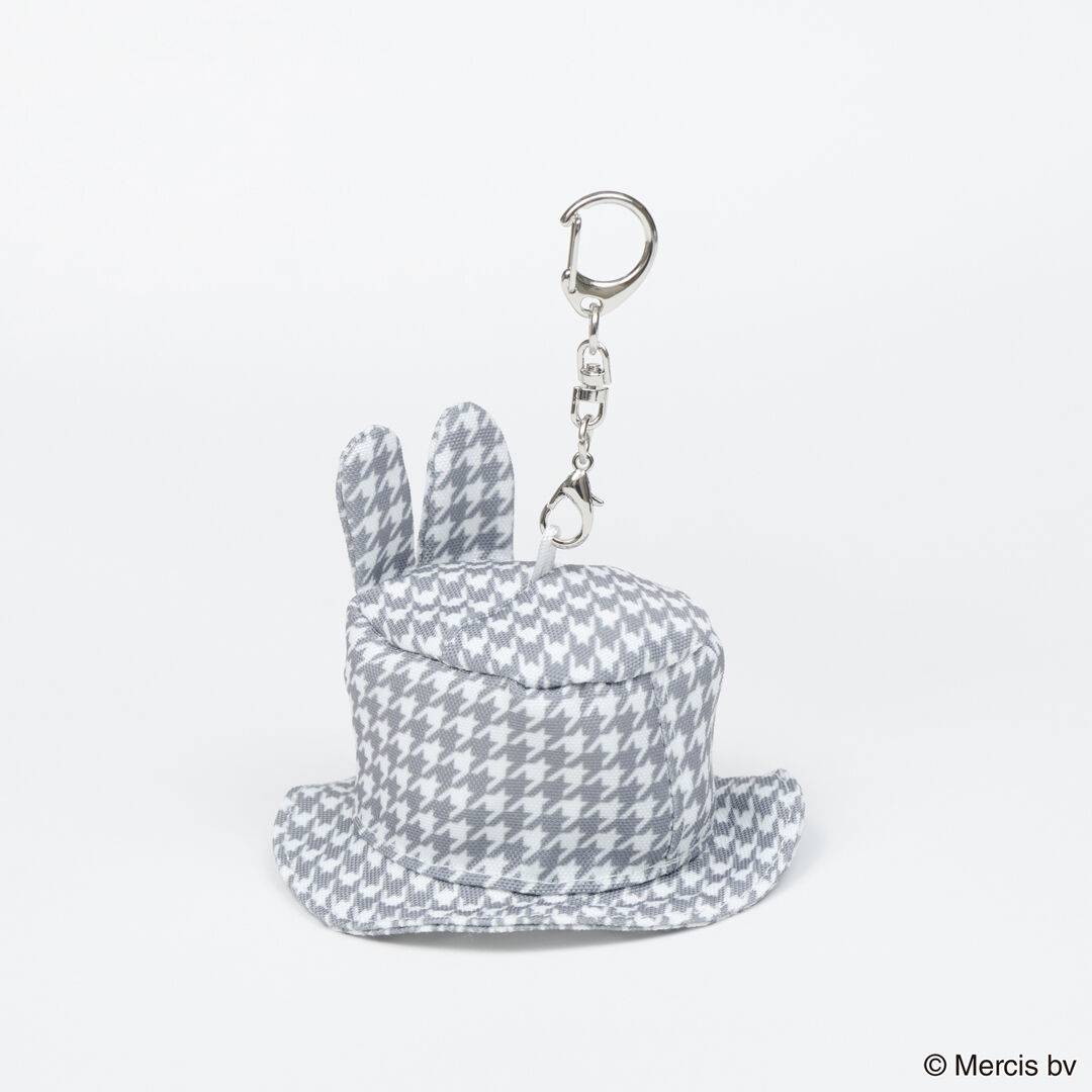  「MIFFY Chidori＆Monotone MINI ハットチャーム」|チャーム・キーホルダー|