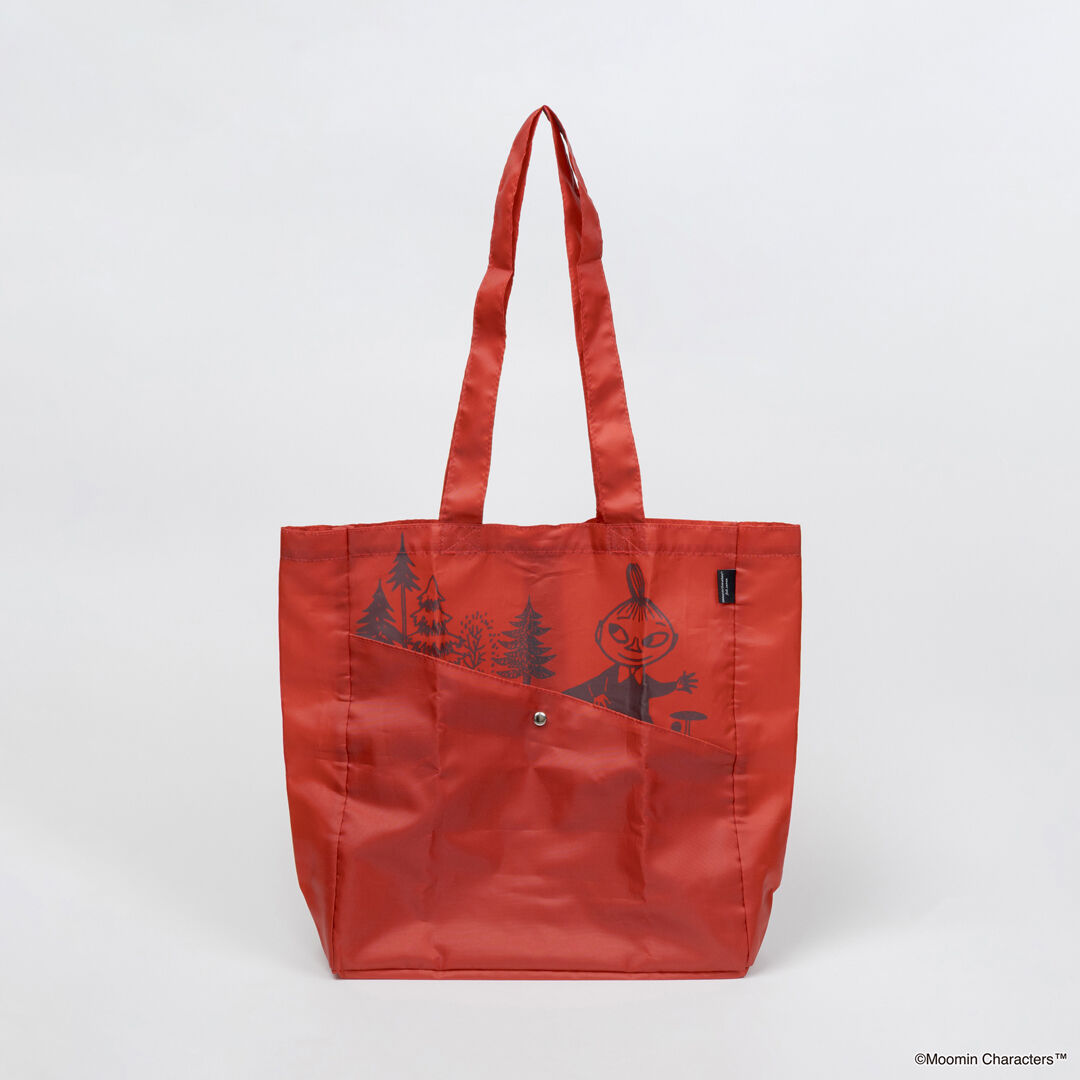  「MOOMIN LITTLE MY ショッピングバッグ」|エコバッグ|RED