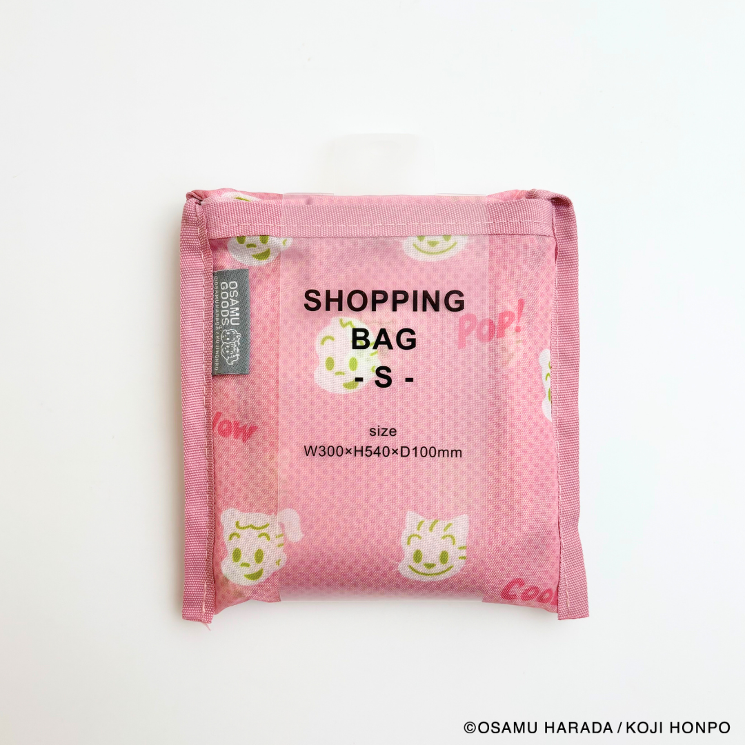  「OSAMU GOODS POP ショッピングバッグS」|エコバッグ|