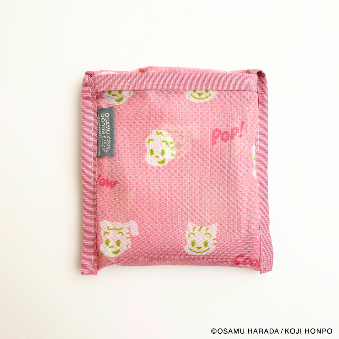  「OSAMU GOODS POP ショッピングバッグS」|エコバッグ|