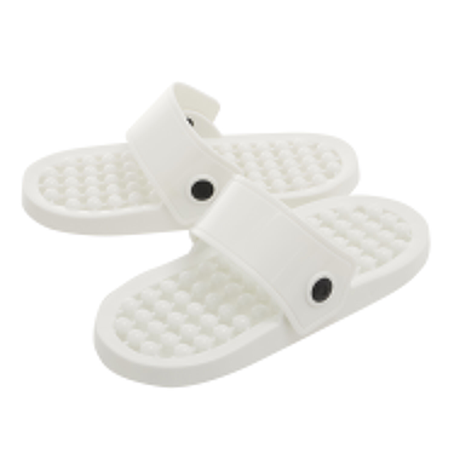 BACKYARD FAMILY「サンダル 通販 レディース メンズ スリッパ サンダル どっちも前 ぬぎっぱ つっかけ ぞうり」|サンダル|ホワイト1