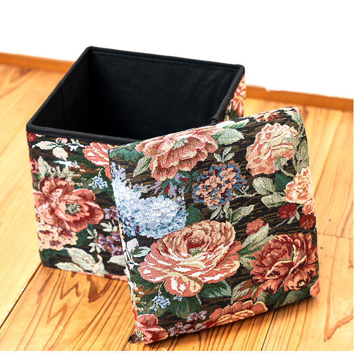 BACKYARD FAMILY「折りたたみ 収納 スツール 通販 収納ボックス 座れる 椅子 イス 折り畳みスツール」|その他|