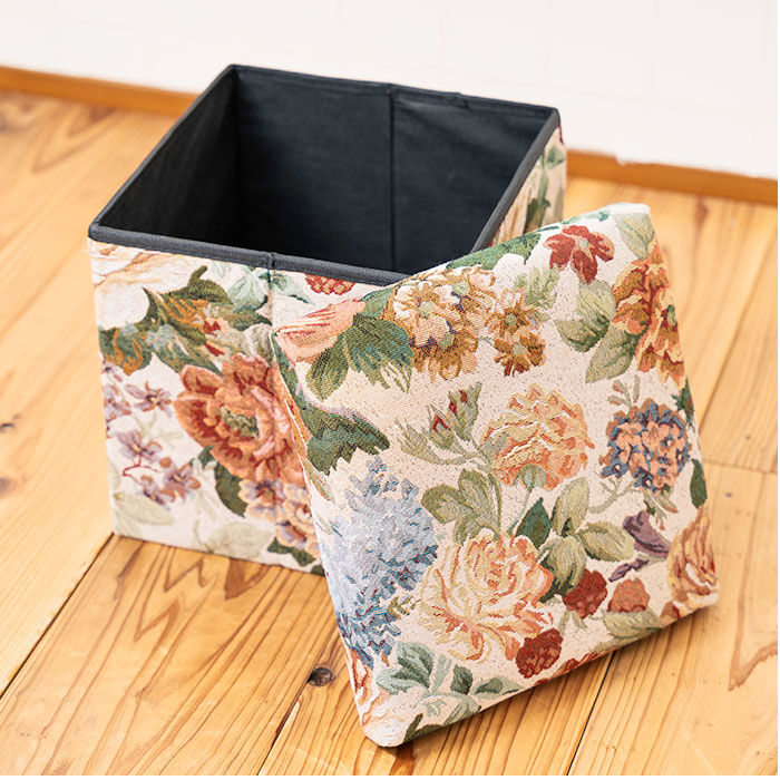 BACKYARD FAMILY「折りたたみ 収納 スツール 通販 収納ボックス 座れる 椅子 イス 折り畳みスツール」|その他|