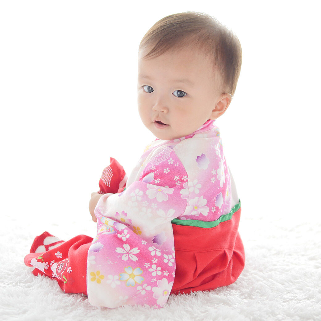 BACKYARD FAMILY「袴 ロンパース 女の子 通販 はかま ハカマ フォーマル 100日祝い 百日祝い お食い初め」|その他ベビーウェア|