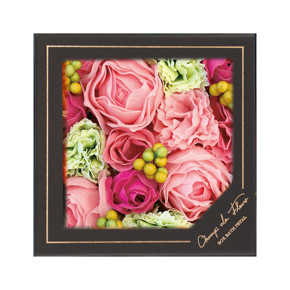 BACKYARD FAMILY「入浴剤 ギフト お洒落 通販 母の日 花 花束 バスペタル 贈り物 プレゼント ギフトボックス」|入浴剤・バスグッズ|ピンク1