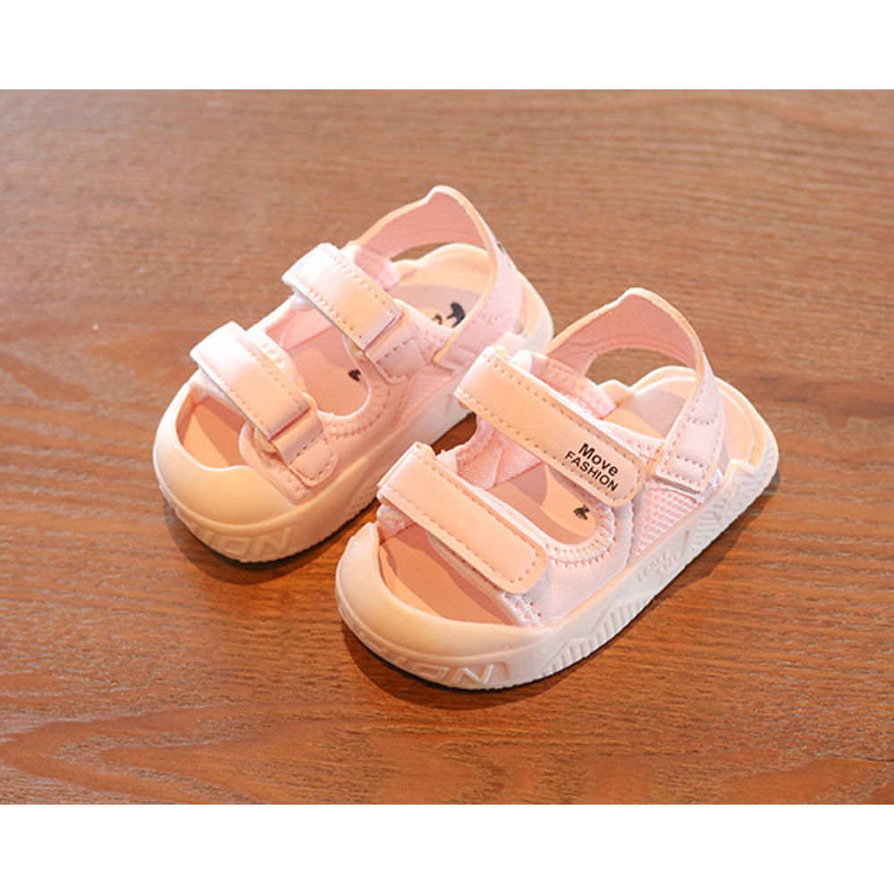 BACKYARD FAMILY「ベビーサンダル おしゃれ 通販 スポーツサンダル ベビー 赤ちゃん サンダル 靴 くつ 子供」|サンダル|ピンク1