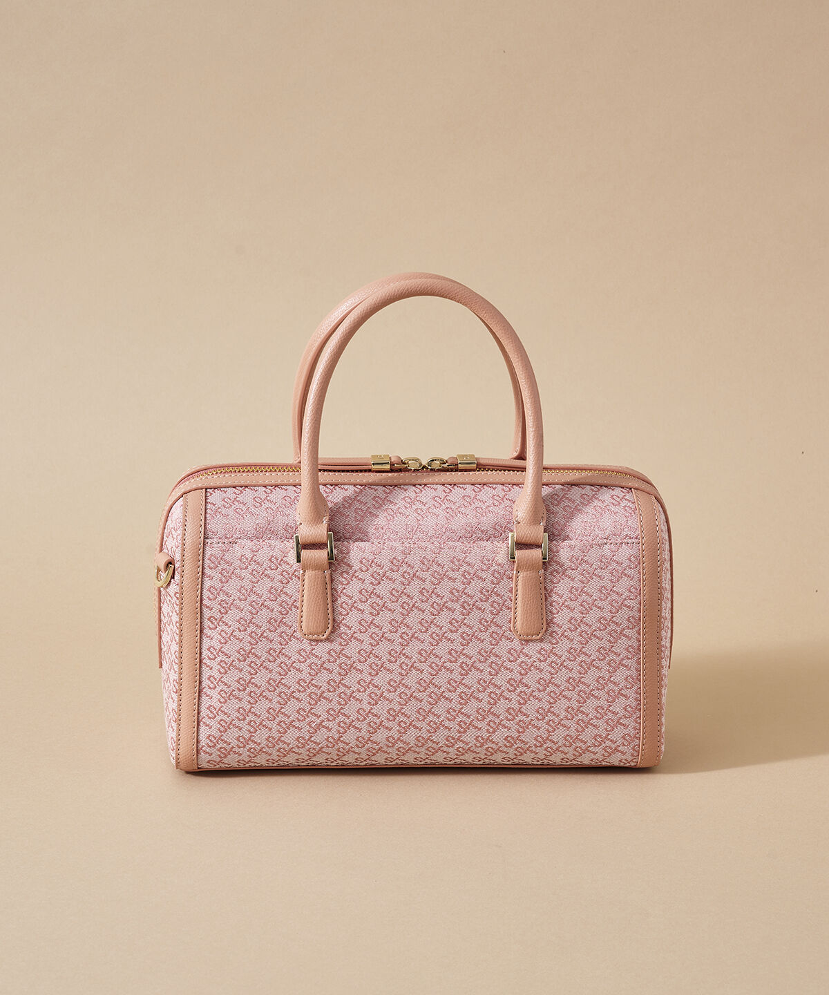 Samantha Thavasa「ST Jacquard ボストン オリゾンタール」|ボストンバッグ|