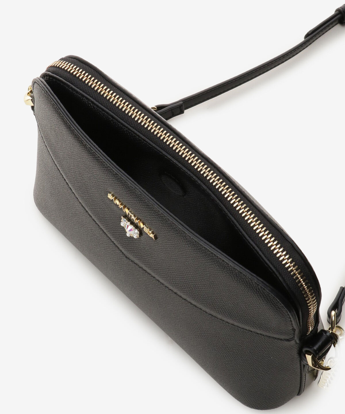 Samantha Vega「ハートビジュー付きショルダーバッグ」|ショルダー・メッセンジャー|