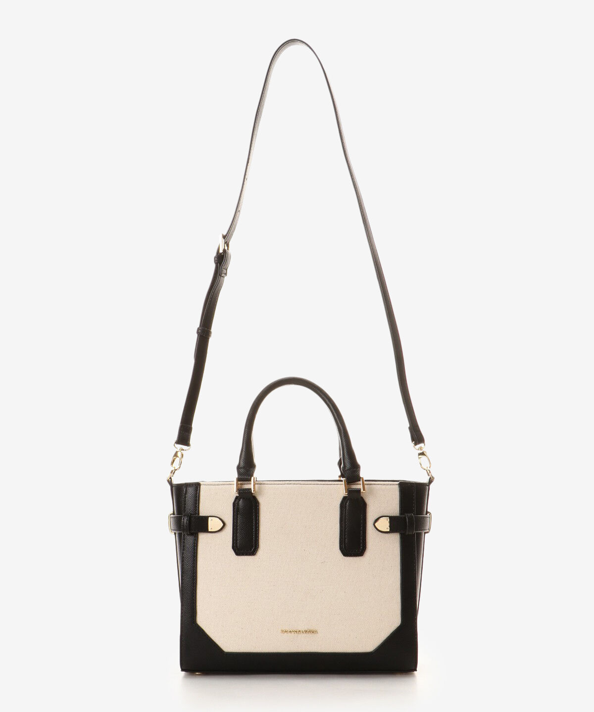 Samantha Vega「キャンバスベルト金具ハンドバッグ」|ハンドバッグ|