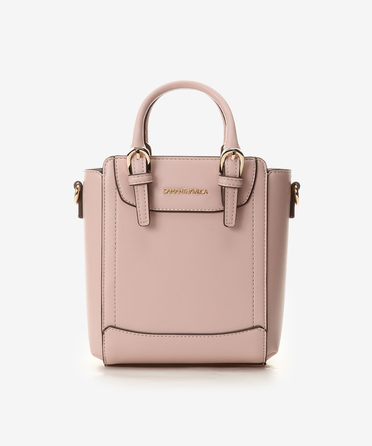 Samantha Vega「ベルトモチーフミニショルダーバッグ」|ショルダー・メッセンジャー|ピンク