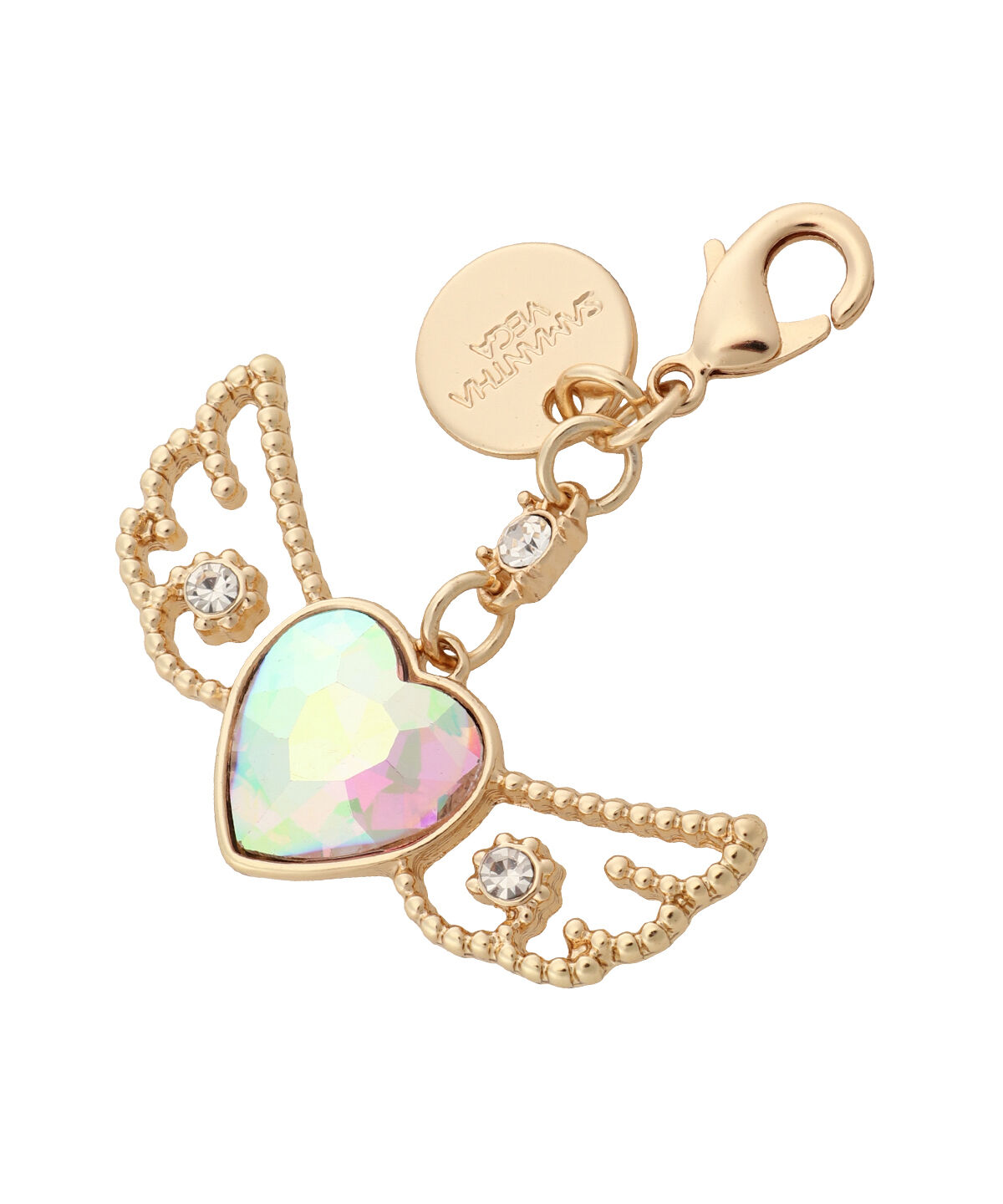 Samantha Vega「エンジェルハートファスナートップチャーム」|チャーム・キーホルダー|マルチカラー