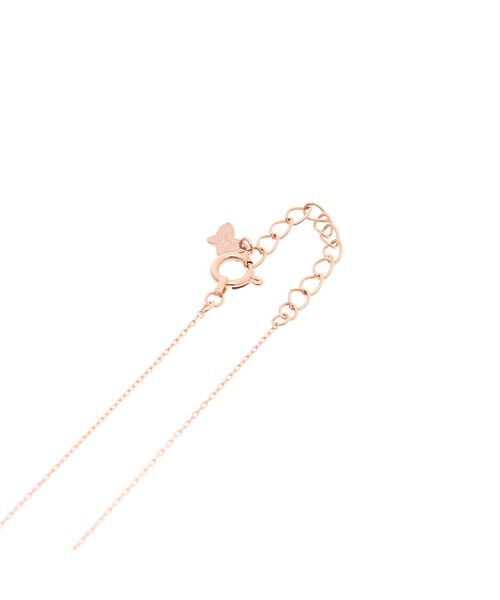 Samantha Tiara「K18 SPG フラワーレターズイニシャルネックレス 大 (K)」|ネックレス|