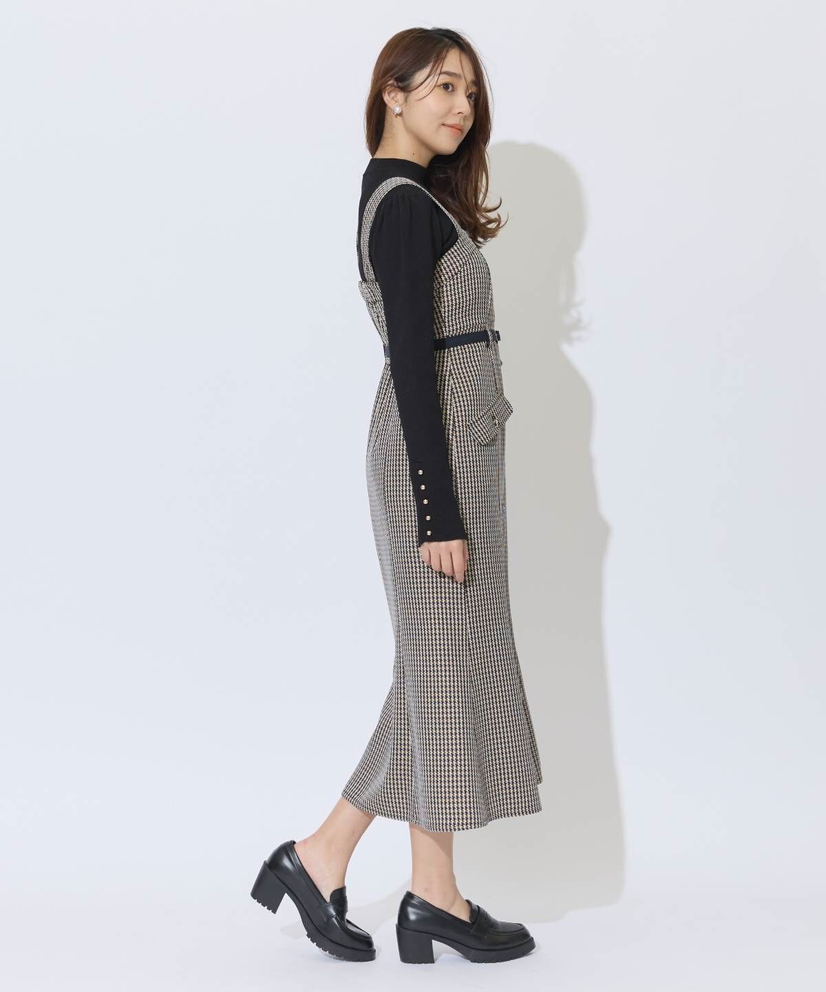 アンドクチュール「ジャガードジャンスカ」|ワンピース|