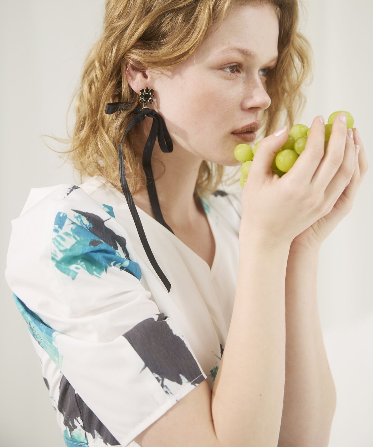 アンドクチュール「アートフラワーワンピース」|ワンピース|