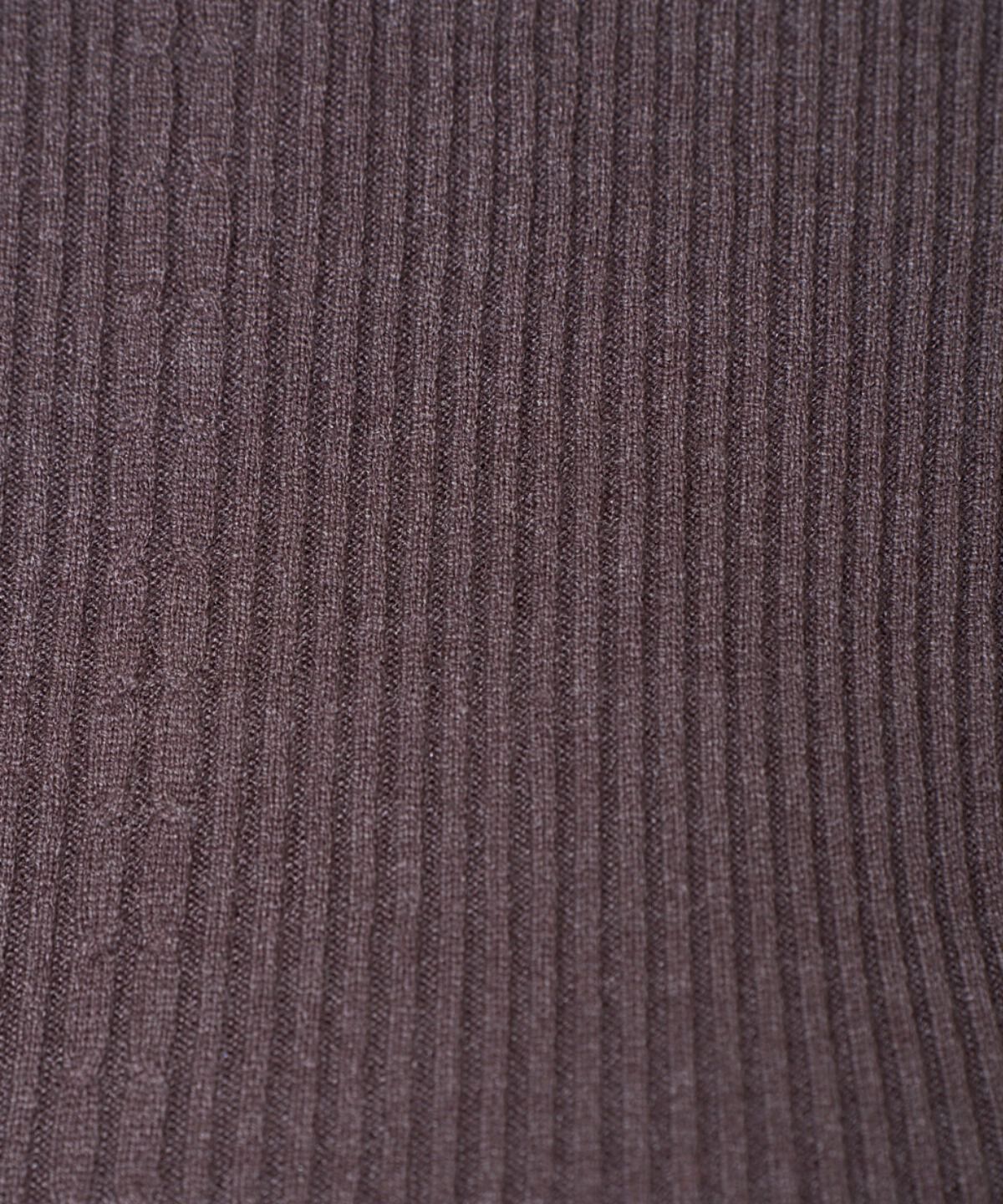 アンドクチュール「スカラハイネックニットプルオーバー」|ニット・セーター|